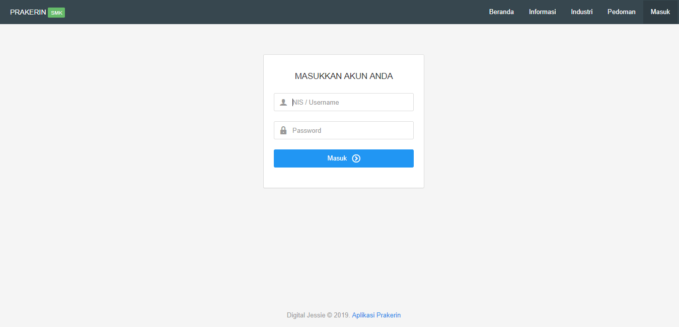 aplikasi sistem informasi prakerin